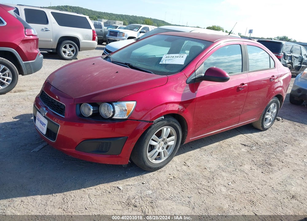 2012 CHEVROLET SONIC 2LS VIN: 1G1JA5SH8C4114609