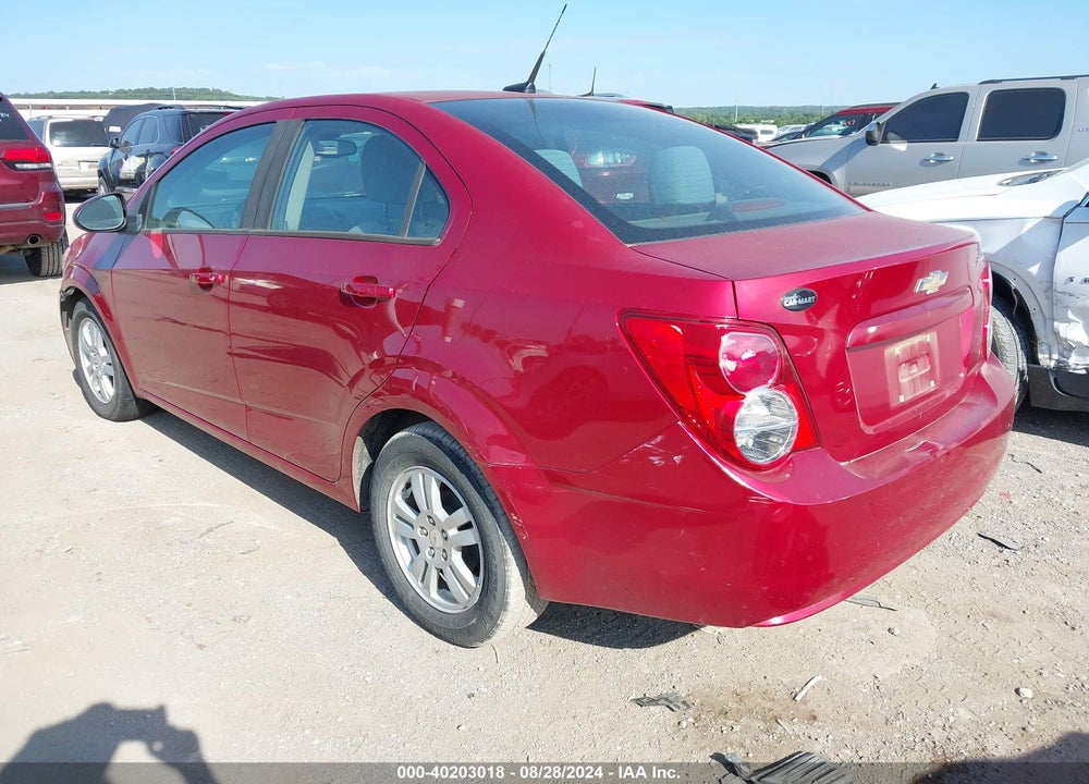 2012 CHEVROLET SONIC 2LS VIN: 1G1JA5SH8C4114609