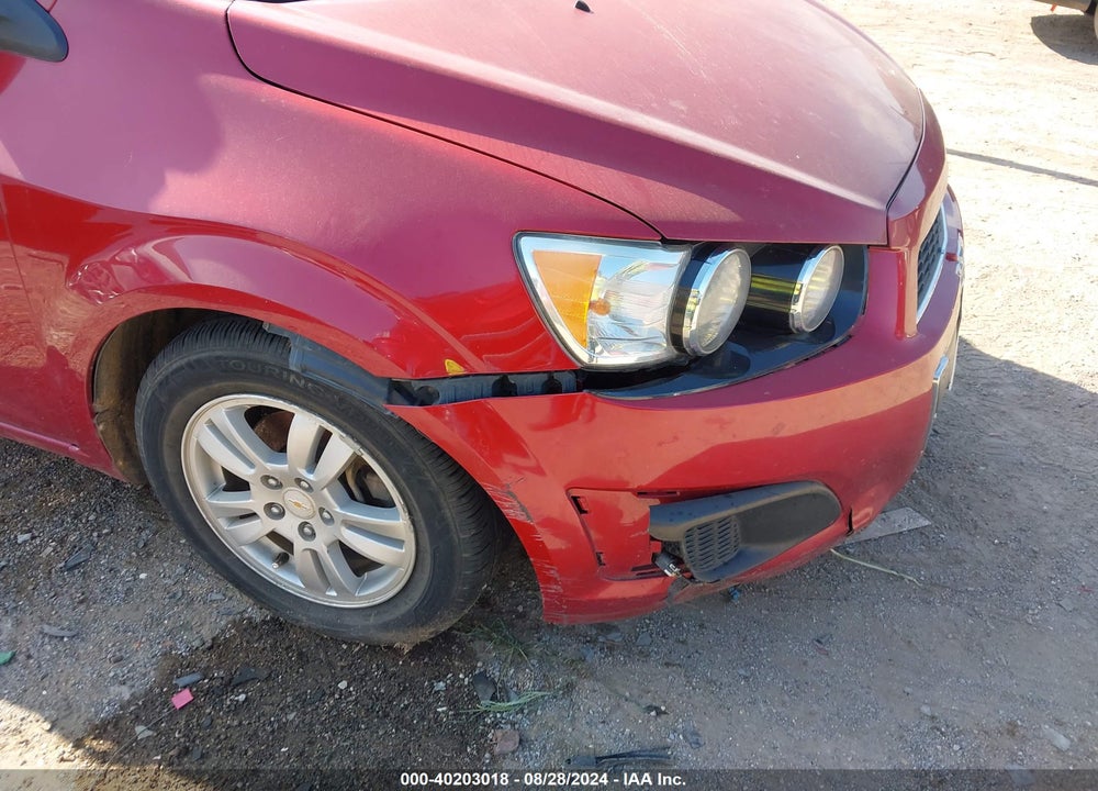 2012 CHEVROLET SONIC 2LS VIN: 1G1JA5SH8C4114609