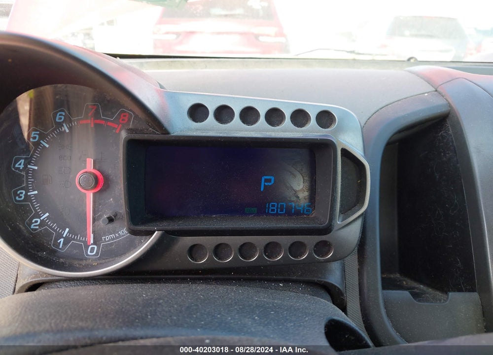 2012 CHEVROLET SONIC 2LS VIN: 1G1JA5SH8C4114609