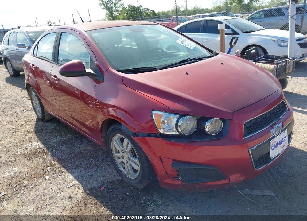 2012 CHEVROLET SONIC 2LS VIN: 1G1JA5SH8C4114609