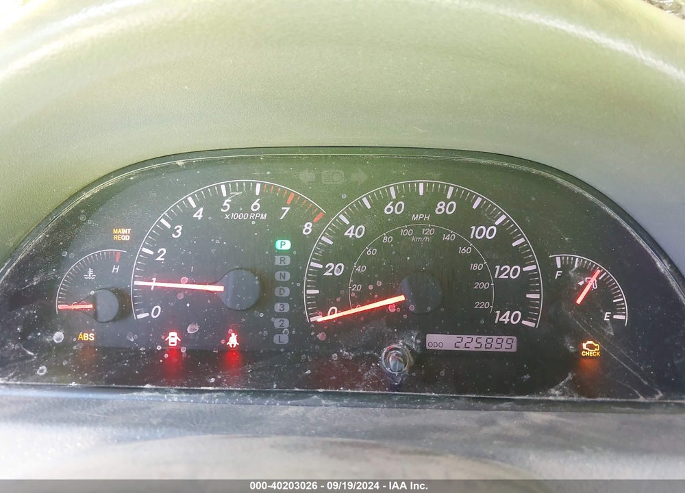 2005 TOYOTA CAMRY XLE VIN: 4T1BE30K35U959501