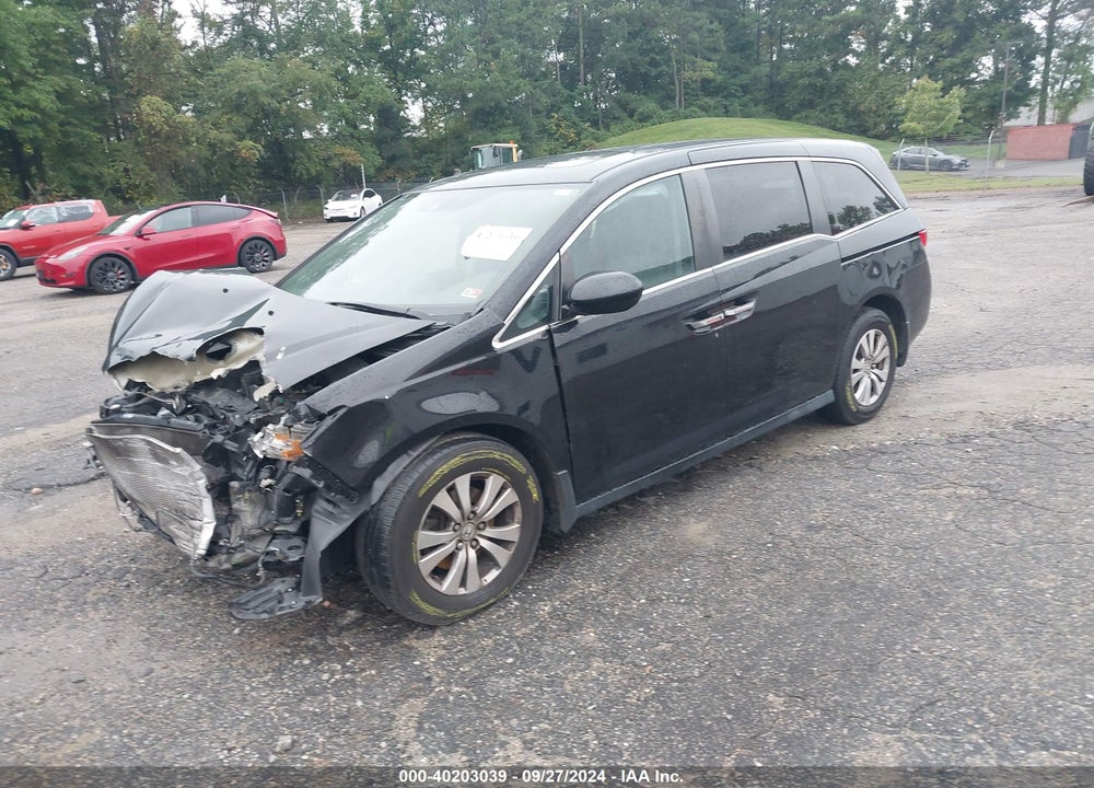 2016 HONDA ODYSSEY EX-L VIN: 5FNRL5H6XGB050002