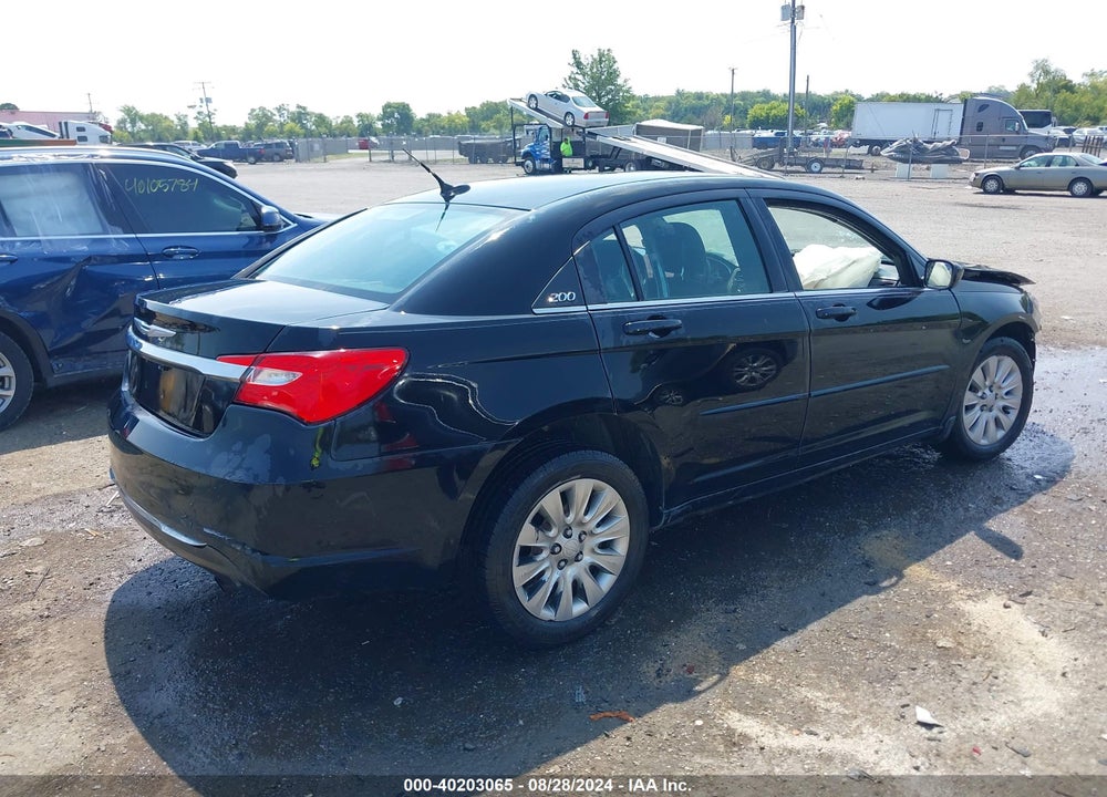 2013 CHRYSLER 200 LX VIN: 1C3CCBAB2DN624072