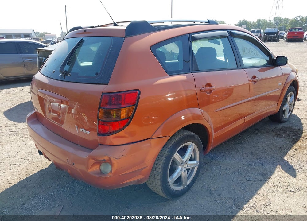 2004 PONTIAC VIBE VIN: 5Y2SM62884Z449298