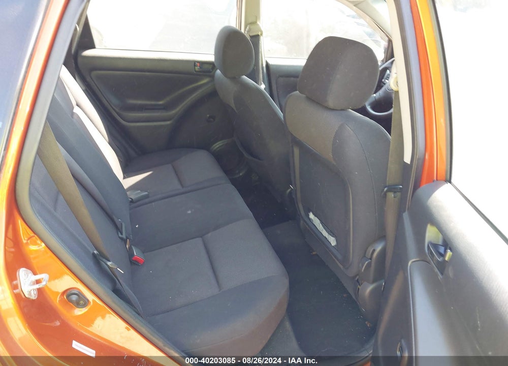 2004 PONTIAC VIBE VIN: 5Y2SM62884Z449298