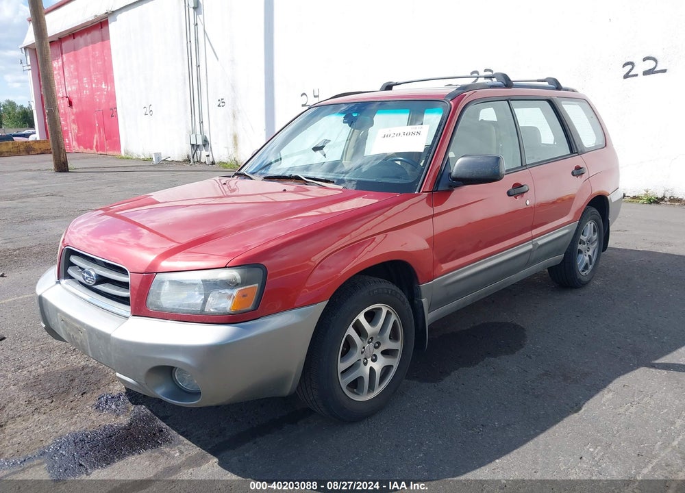 2005 SUBARU FORESTER 2.5XS L.L. BEAN VIN: JF1SG67685H706374
