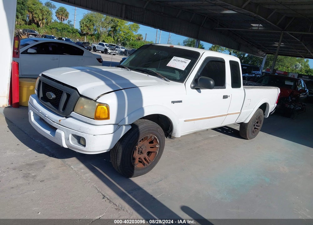 2005 FORD RANGER EDGE/STX/XLT VIN: 1FTYR44U05PA65619