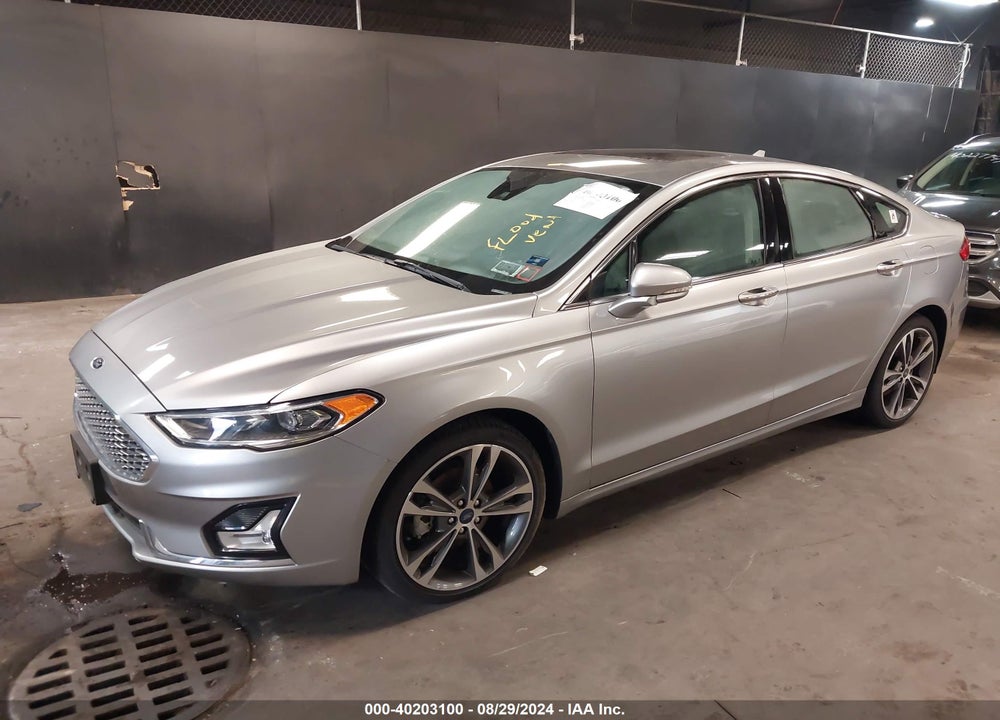 2020 FORD FUSION TITANIUM VIN: 3FA6P0D90LR158489