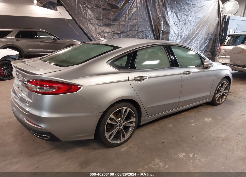 2020 FORD FUSION TITANIUM VIN: 3FA6P0D90LR158489
