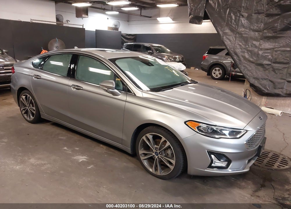 2020 FORD FUSION TITANIUM VIN: 3FA6P0D90LR158489