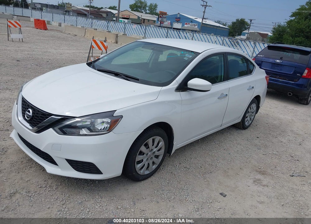 2017 NISSAN SENTRA S VIN: 3N1AB7AP1HY370283