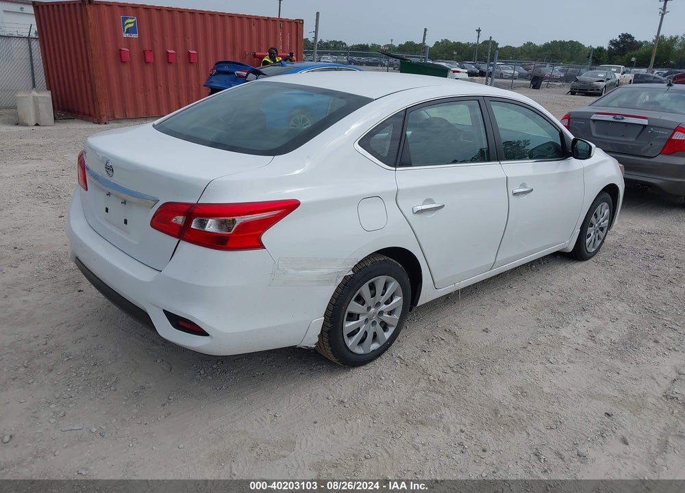 2017 NISSAN SENTRA S VIN: 3N1AB7AP1HY370283