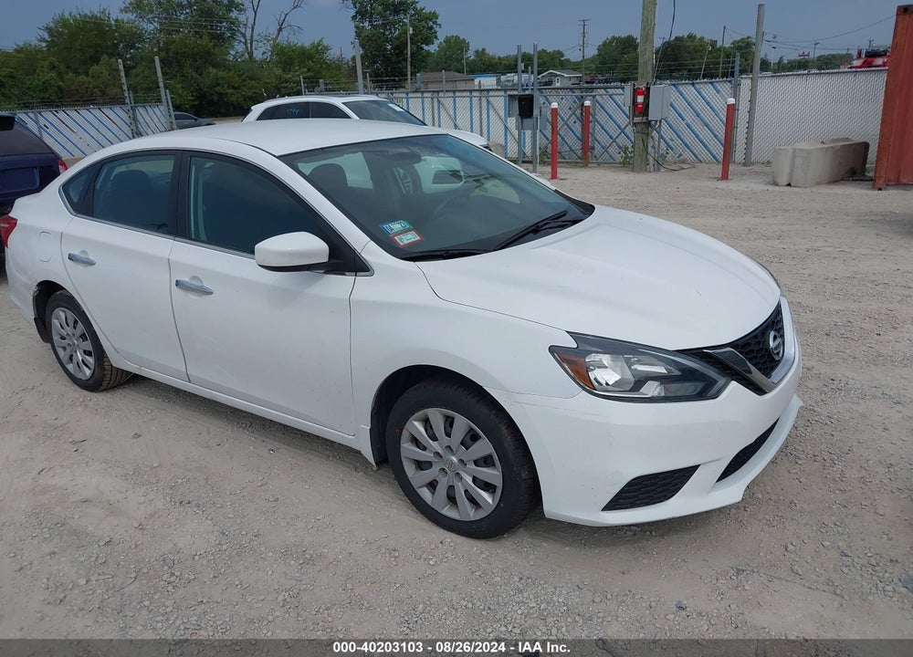 2017 NISSAN SENTRA S VIN: 3N1AB7AP1HY370283