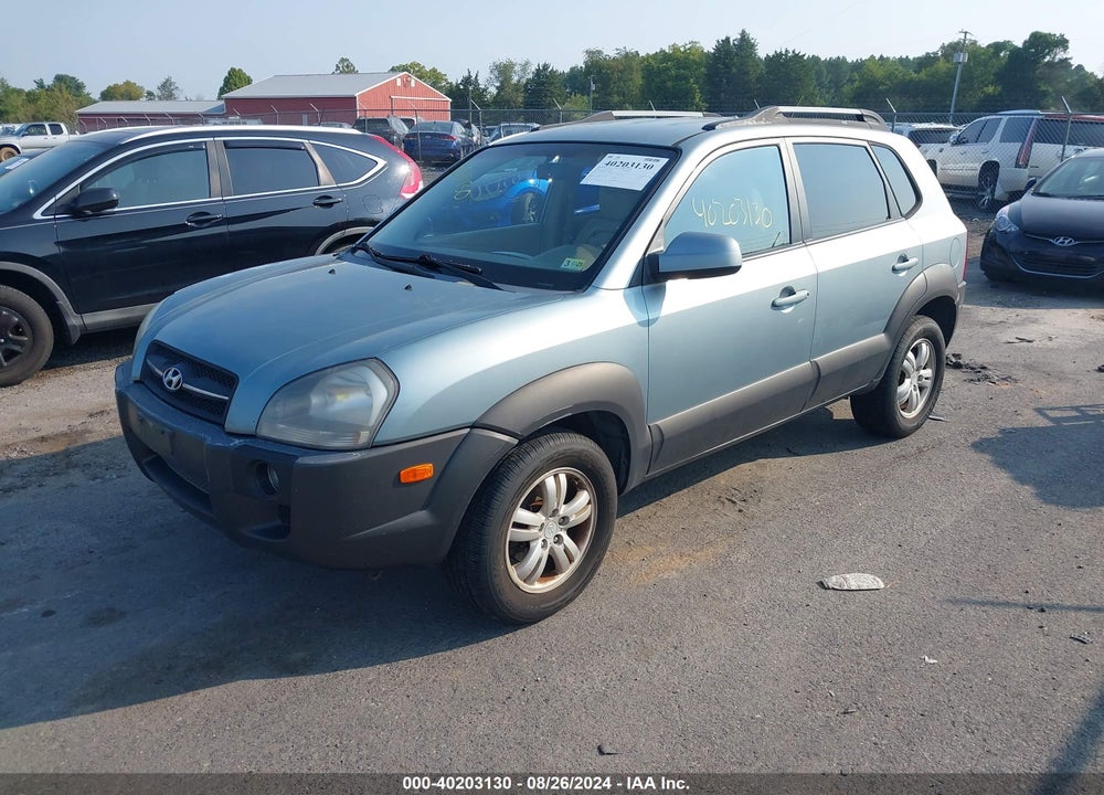 2006 HYUNDAI TUCSON GLS/LIMITED VIN: KM8JN72DX6U320888