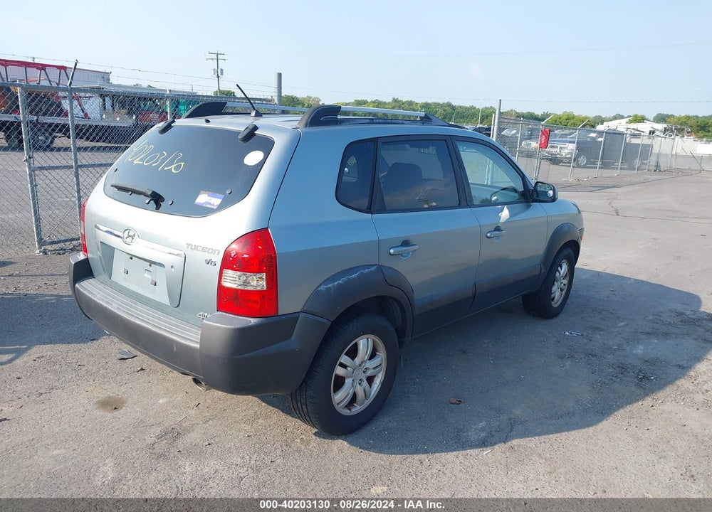 2006 HYUNDAI TUCSON GLS/LIMITED VIN: KM8JN72DX6U320888