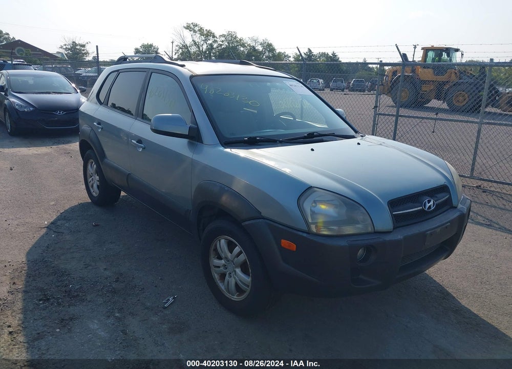2006 HYUNDAI TUCSON GLS/LIMITED VIN: KM8JN72DX6U320888