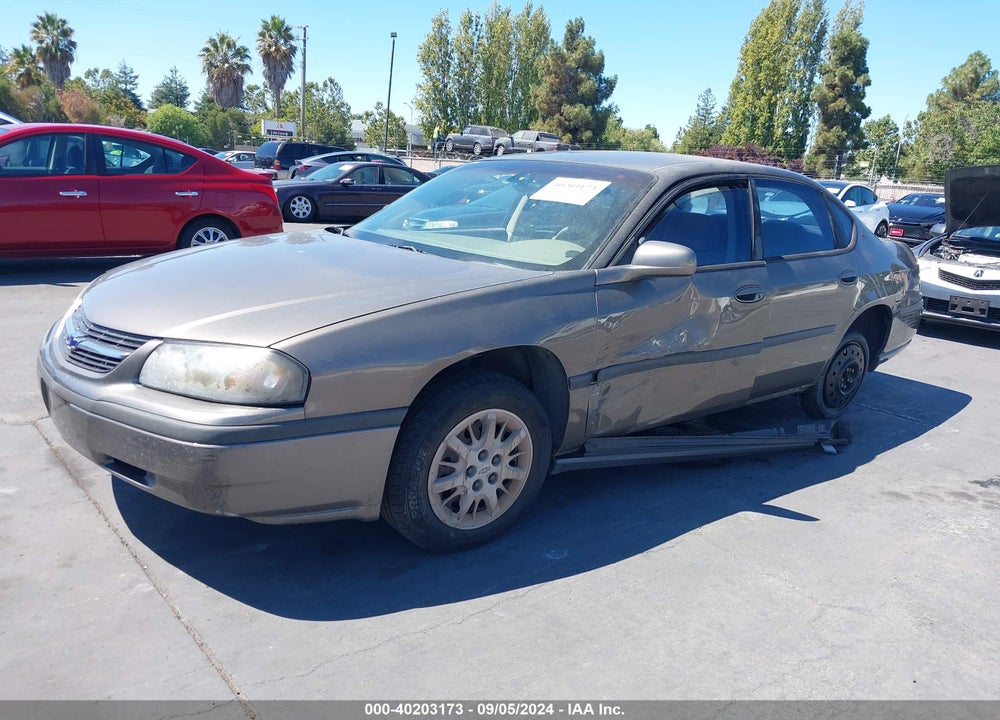 2002 CHEVROLET IMPALA VIN: 2G1WF52E329227859