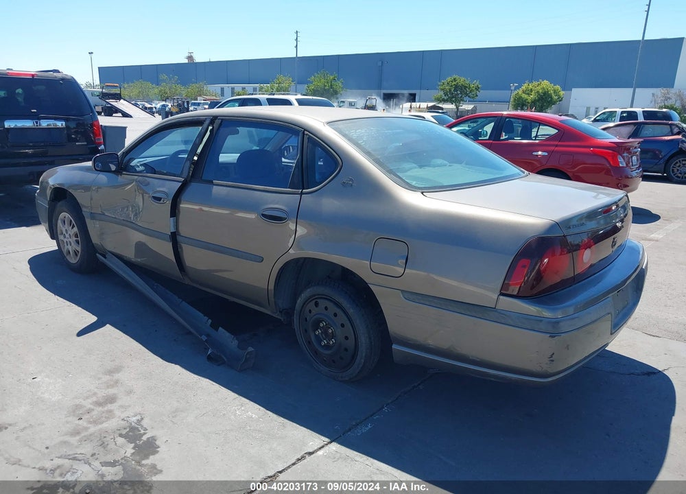 2002 CHEVROLET IMPALA VIN: 2G1WF52E329227859