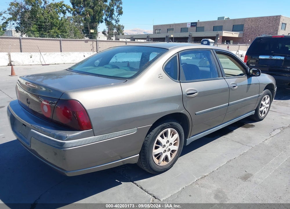 2002 CHEVROLET IMPALA VIN: 2G1WF52E329227859