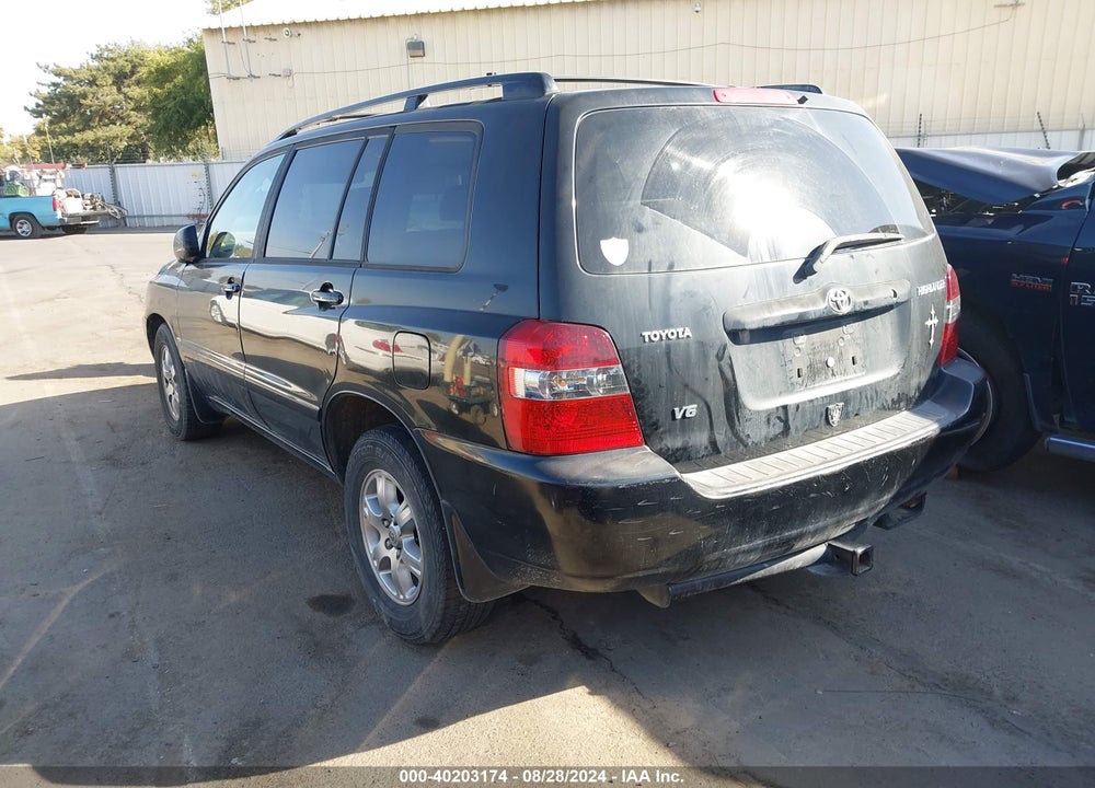 2006 TOYOTA HIGHLANDER V6 VIN: JTEDP21A160104047