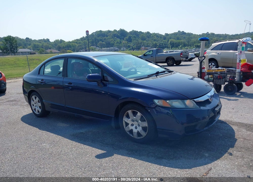 2009 HONDA CIVIC LX VIN: 1HGFA16519L012476