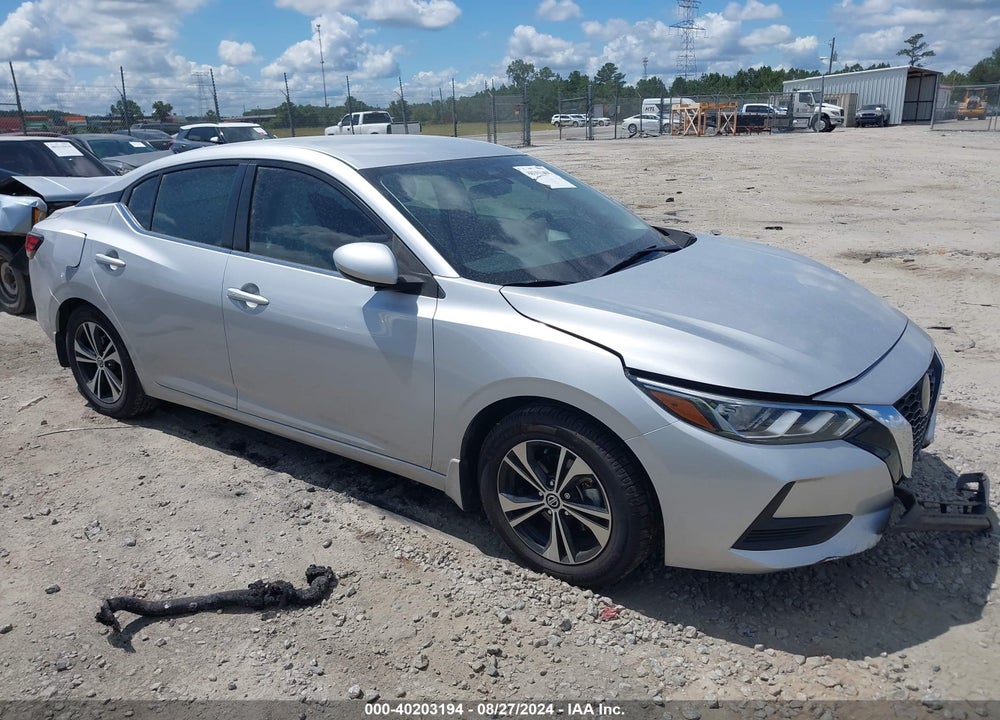 2021 NISSAN SENTRA SV XTRONIC CVT VIN: 3N1AB8CV5MY312561