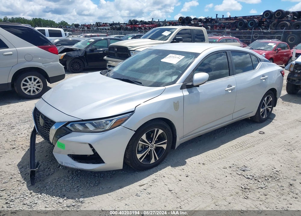 2021 NISSAN SENTRA SV XTRONIC CVT VIN: 3N1AB8CV5MY312561