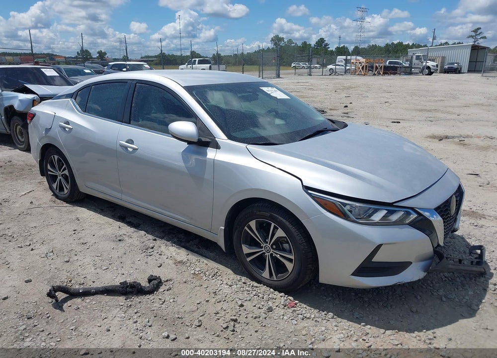 2021 NISSAN SENTRA SV XTRONIC CVT VIN: 3N1AB8CV5MY312561