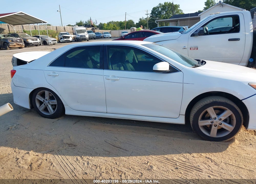 2012 TOYOTA CAMRY SE VIN: 4T1BF1FK6CU172936