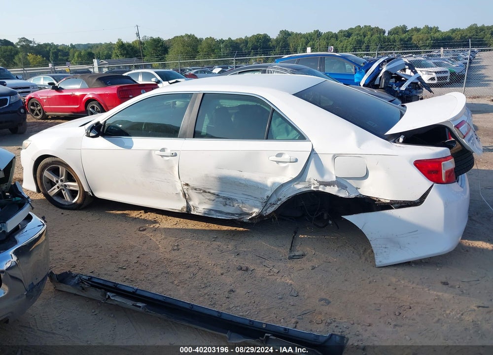 2012 TOYOTA CAMRY SE VIN: 4T1BF1FK6CU172936
