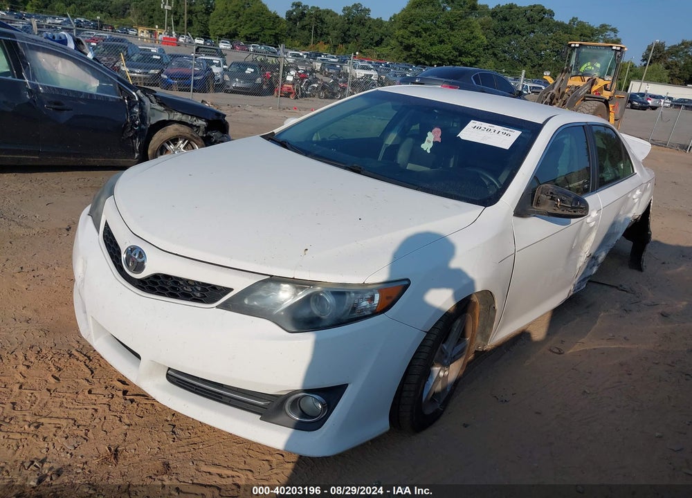 2012 TOYOTA CAMRY SE VIN: 4T1BF1FK6CU172936