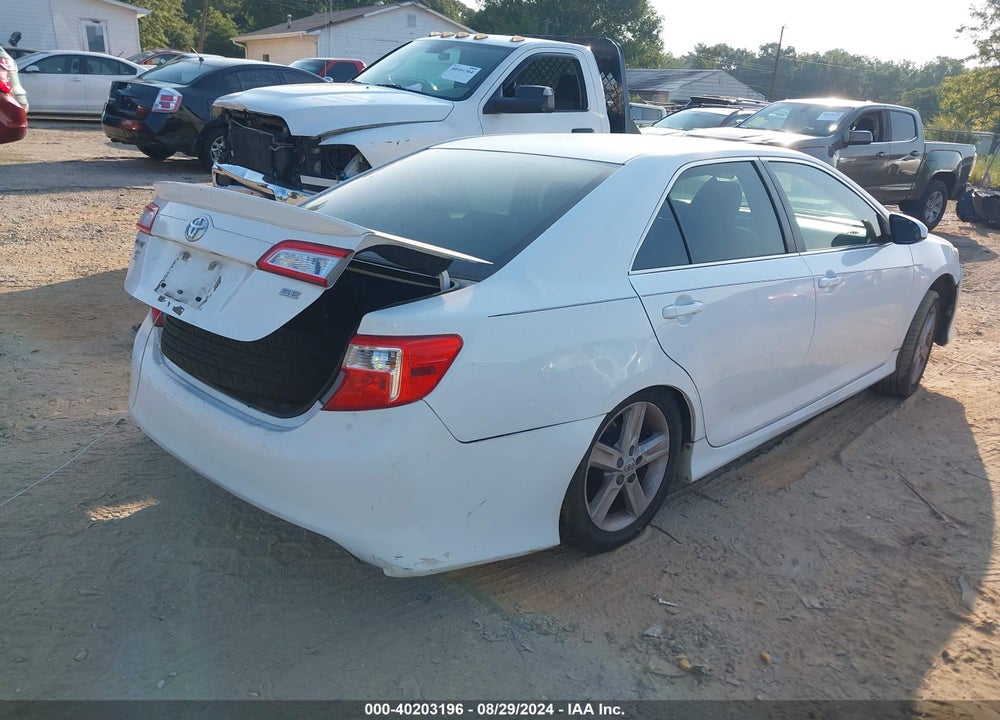 2012 TOYOTA CAMRY SE VIN: 4T1BF1FK6CU172936