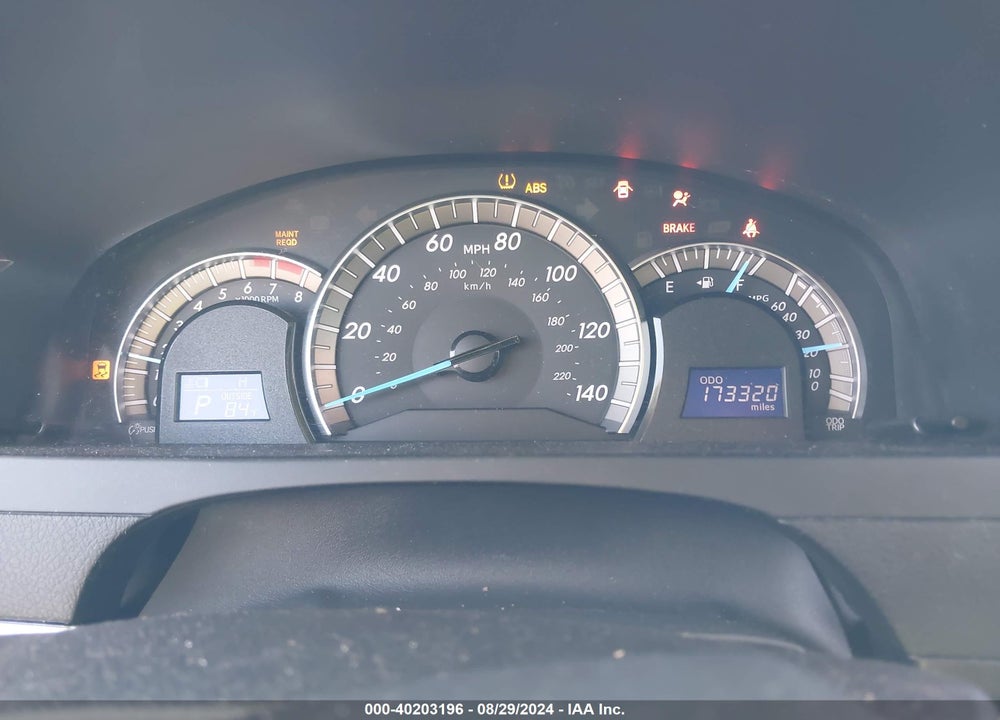 2012 TOYOTA CAMRY SE VIN: 4T1BF1FK6CU172936