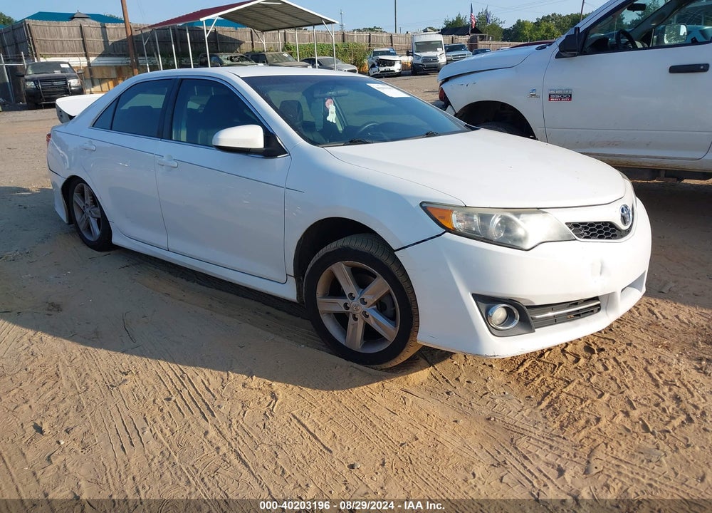 2012 TOYOTA CAMRY SE VIN: 4T1BF1FK6CU172936