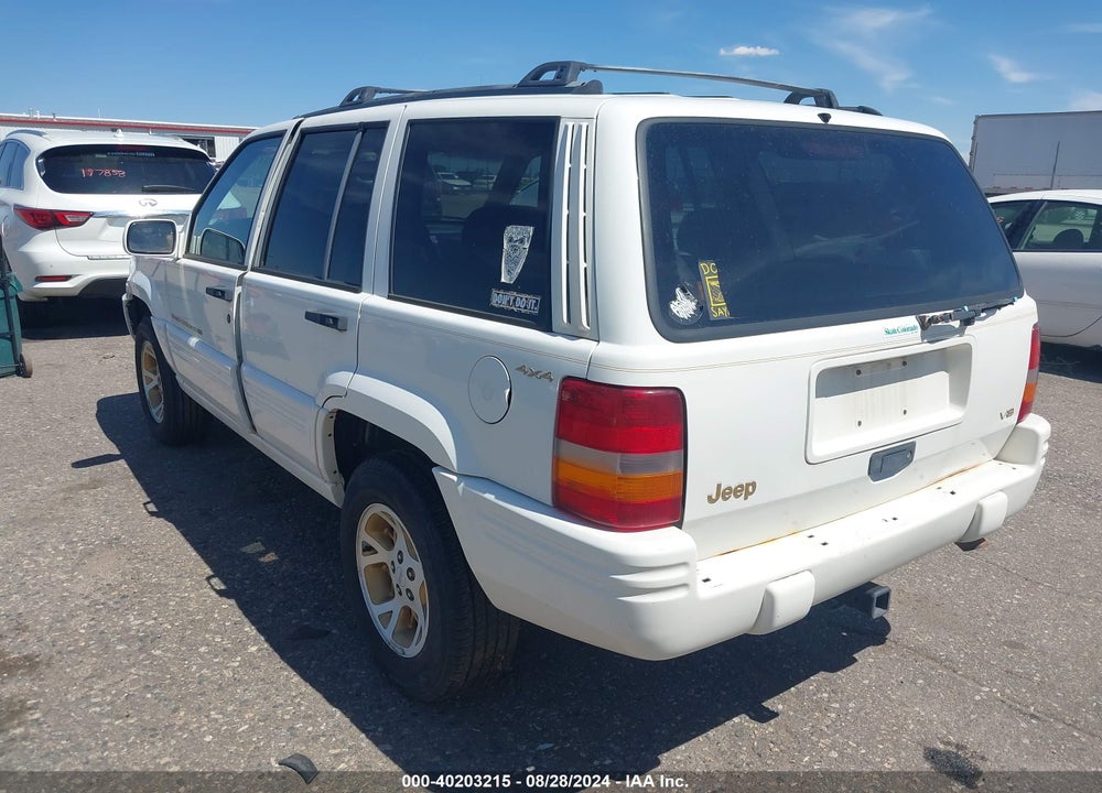 1996 JEEP GRAND CHEROKEE LIMITED VIN: 1J4GZ78Y6TC385018