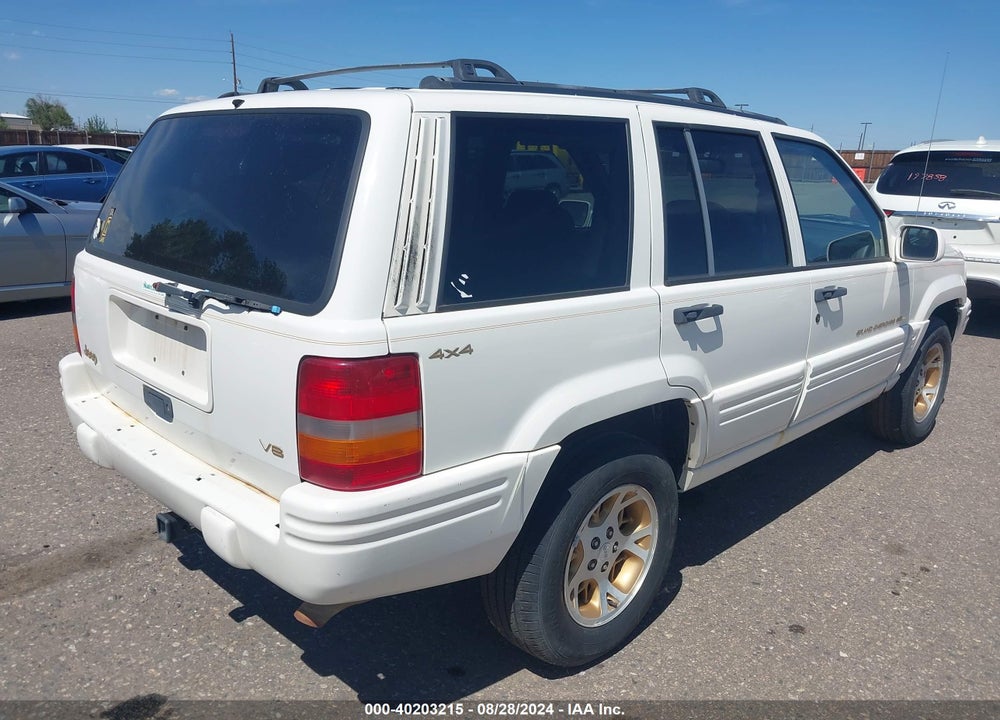 1996 JEEP GRAND CHEROKEE LIMITED VIN: 1J4GZ78Y6TC385018