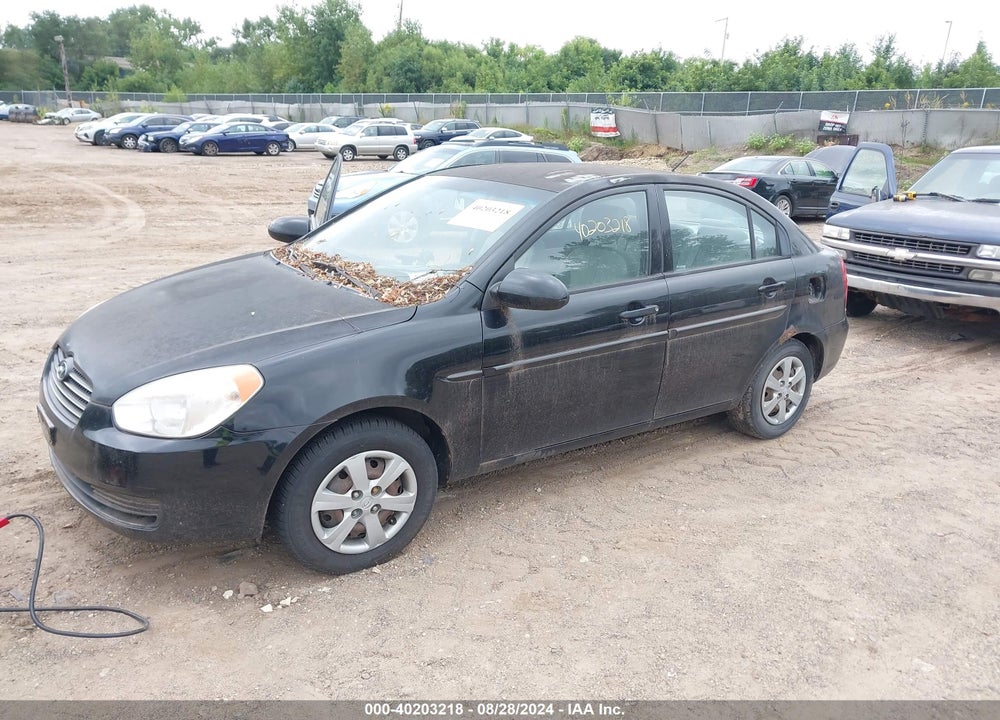 2009 HYUNDAI ACCENT VIN: KMHCN46C39U372909