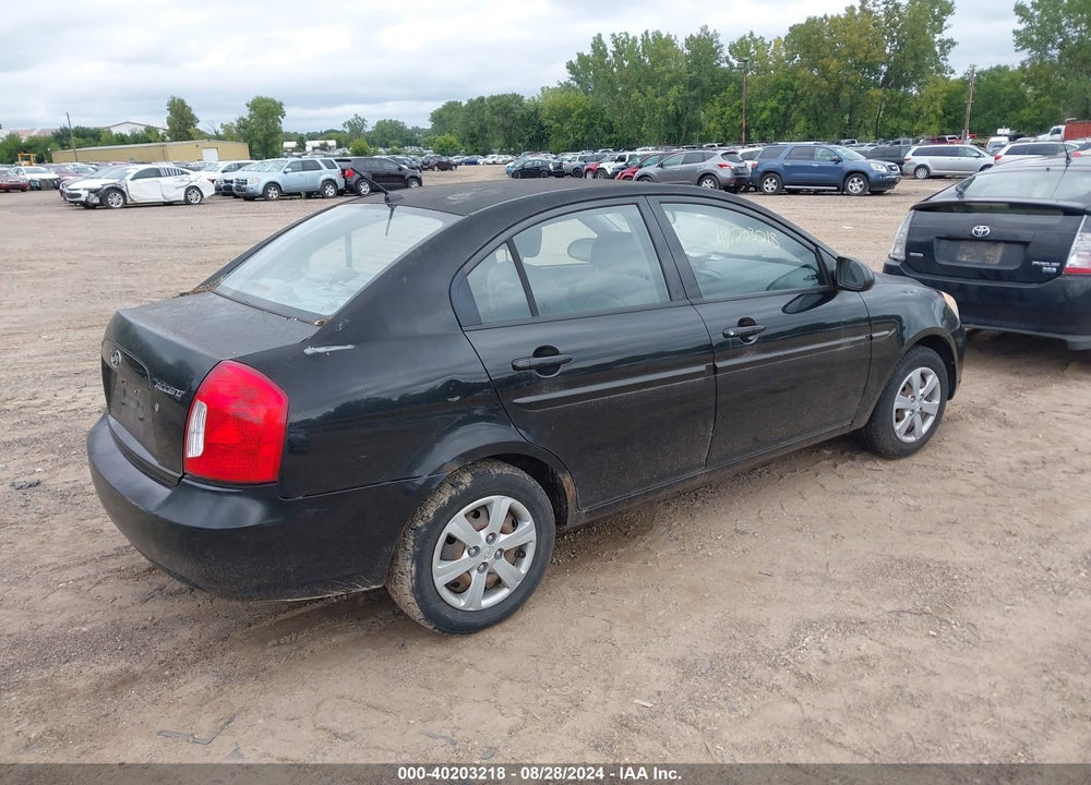 2009 HYUNDAI ACCENT VIN: KMHCN46C39U372909