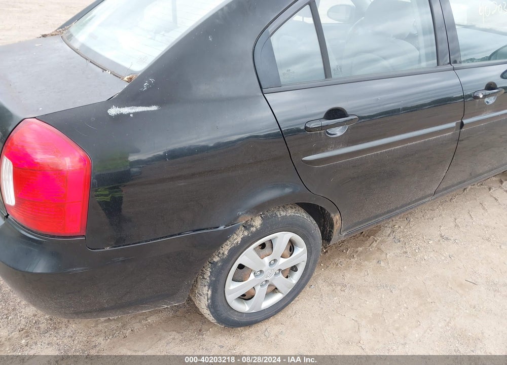 2009 HYUNDAI ACCENT VIN: KMHCN46C39U372909