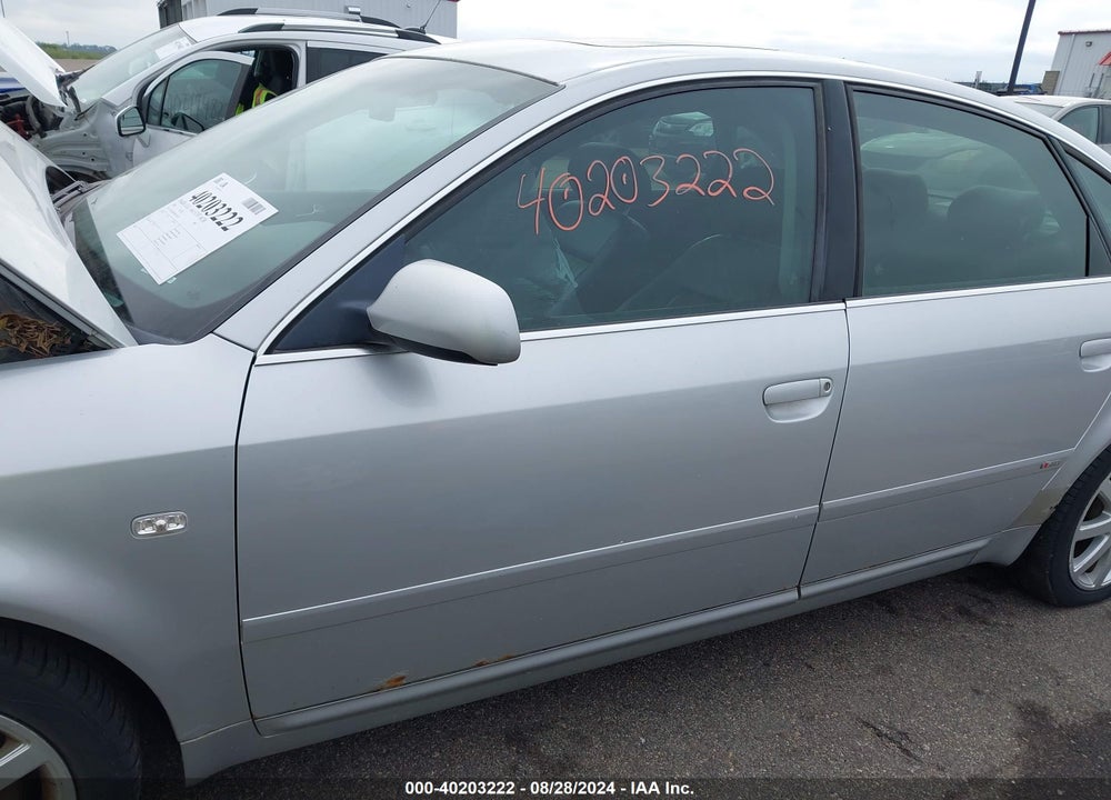 2004 AUDI A6 2.7T S-LINE VIN: WAUCD64B74N101655