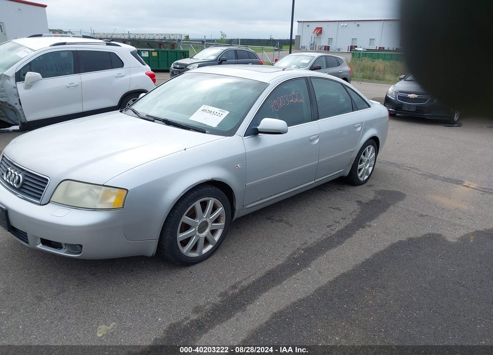 2004 AUDI A6 2.7T S-LINE VIN: WAUCD64B74N101655