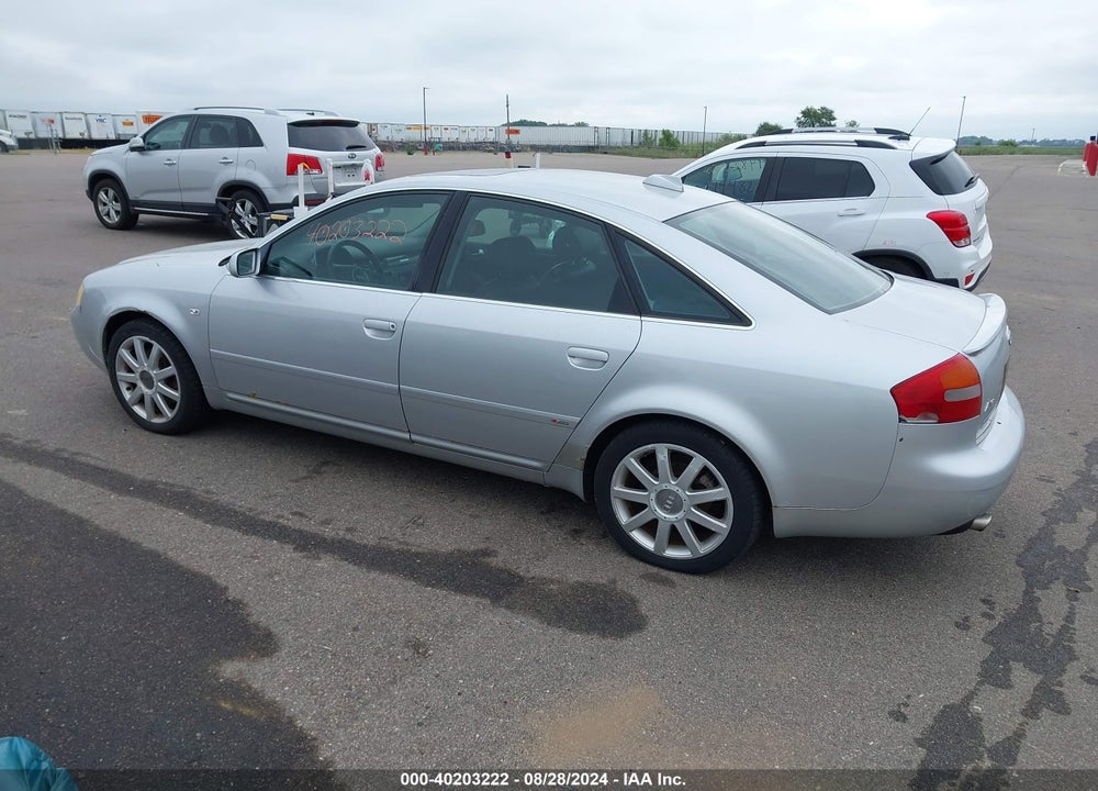 2004 AUDI A6 2.7T S-LINE VIN: WAUCD64B74N101655