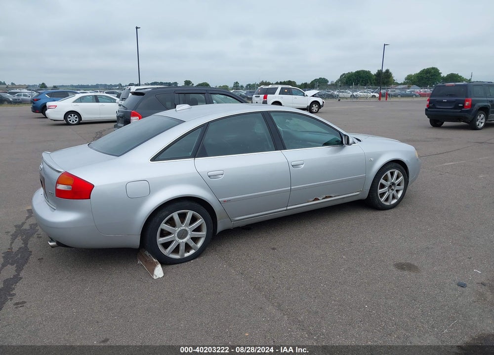 2004 AUDI A6 2.7T S-LINE VIN: WAUCD64B74N101655
