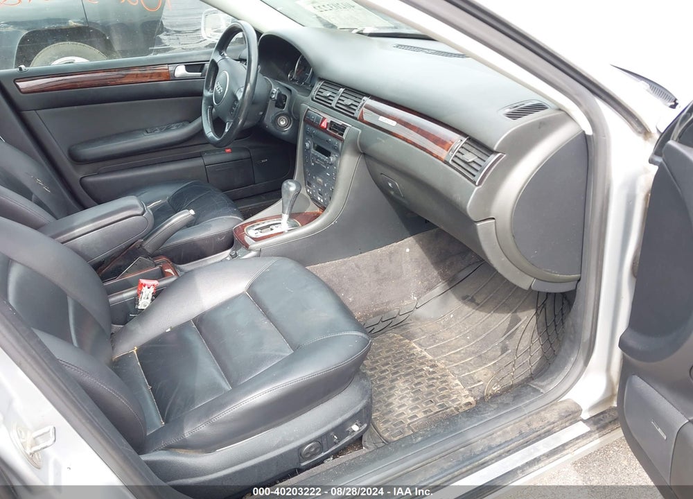 2004 AUDI A6 2.7T S-LINE VIN: WAUCD64B74N101655