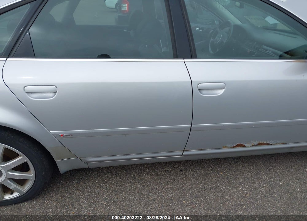 2004 AUDI A6 2.7T S-LINE VIN: WAUCD64B74N101655