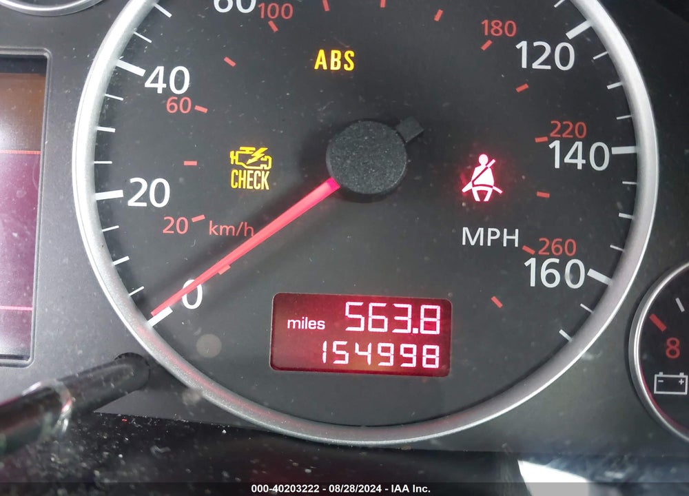 2004 AUDI A6 2.7T S-LINE VIN: WAUCD64B74N101655