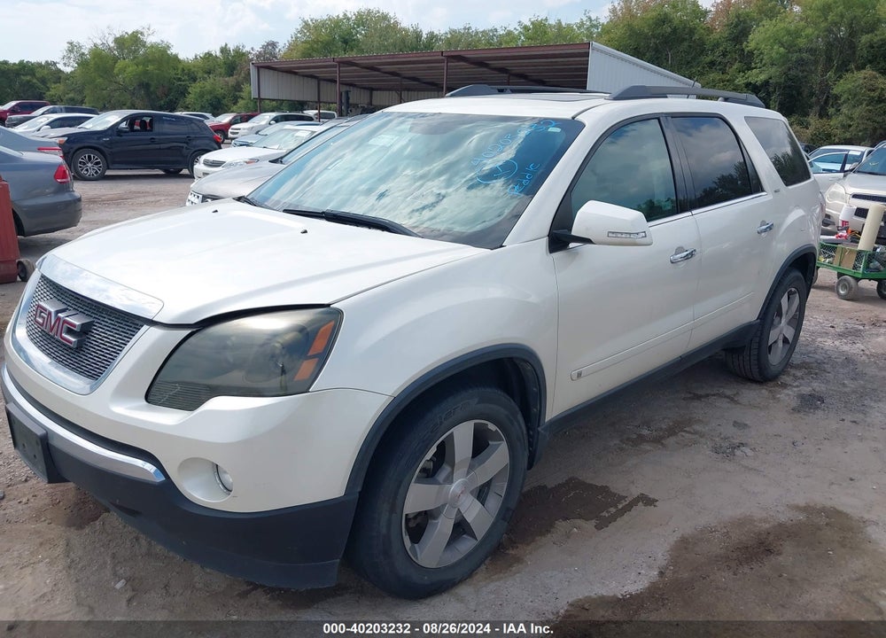 2010 GMC ACADIA SLT-1 VIN: 1GKLRMED6AJ108371