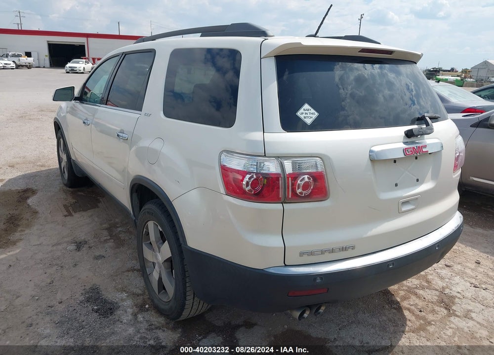 2010 GMC ACADIA SLT-1 VIN: 1GKLRMED6AJ108371