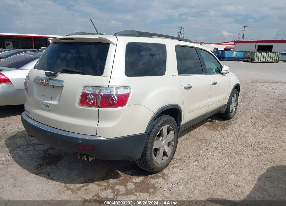 2010 GMC ACADIA SLT-1 VIN: 1GKLRMED6AJ108371